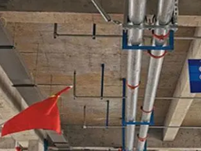 托克托管廊支架的安装方法